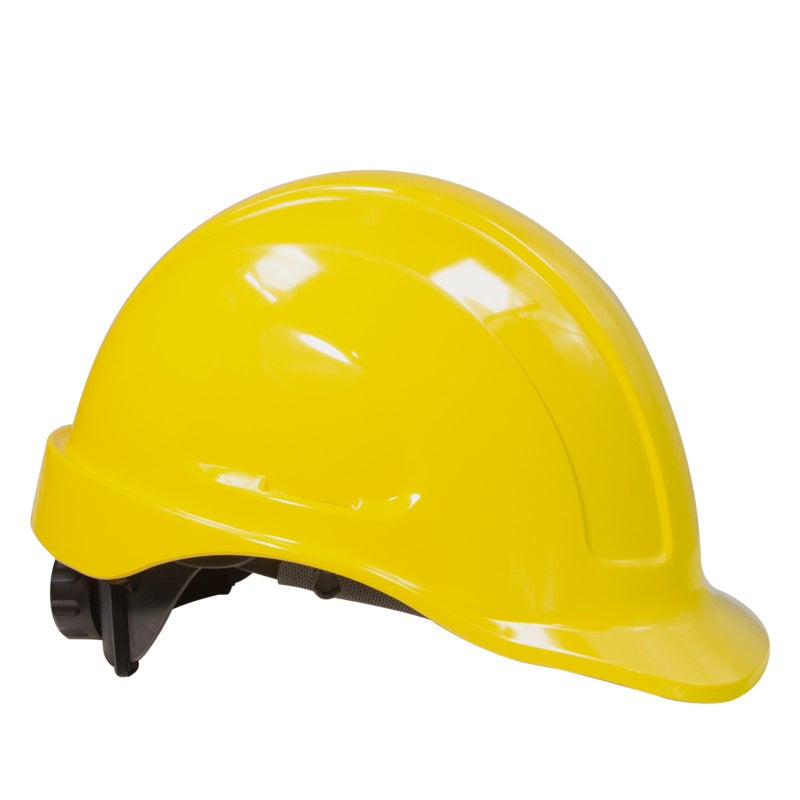 JORESTECH خوذة أمان جوريستيك صفراء من HDPE بتصميم قبعة مع نظام تعليق قابل للتعديل بـ 4 نقاط للعمل، المنزل، وحماية الرأس العامة متوافقة مع ANSI Z89.1-14 HHAT-01 - Image 2